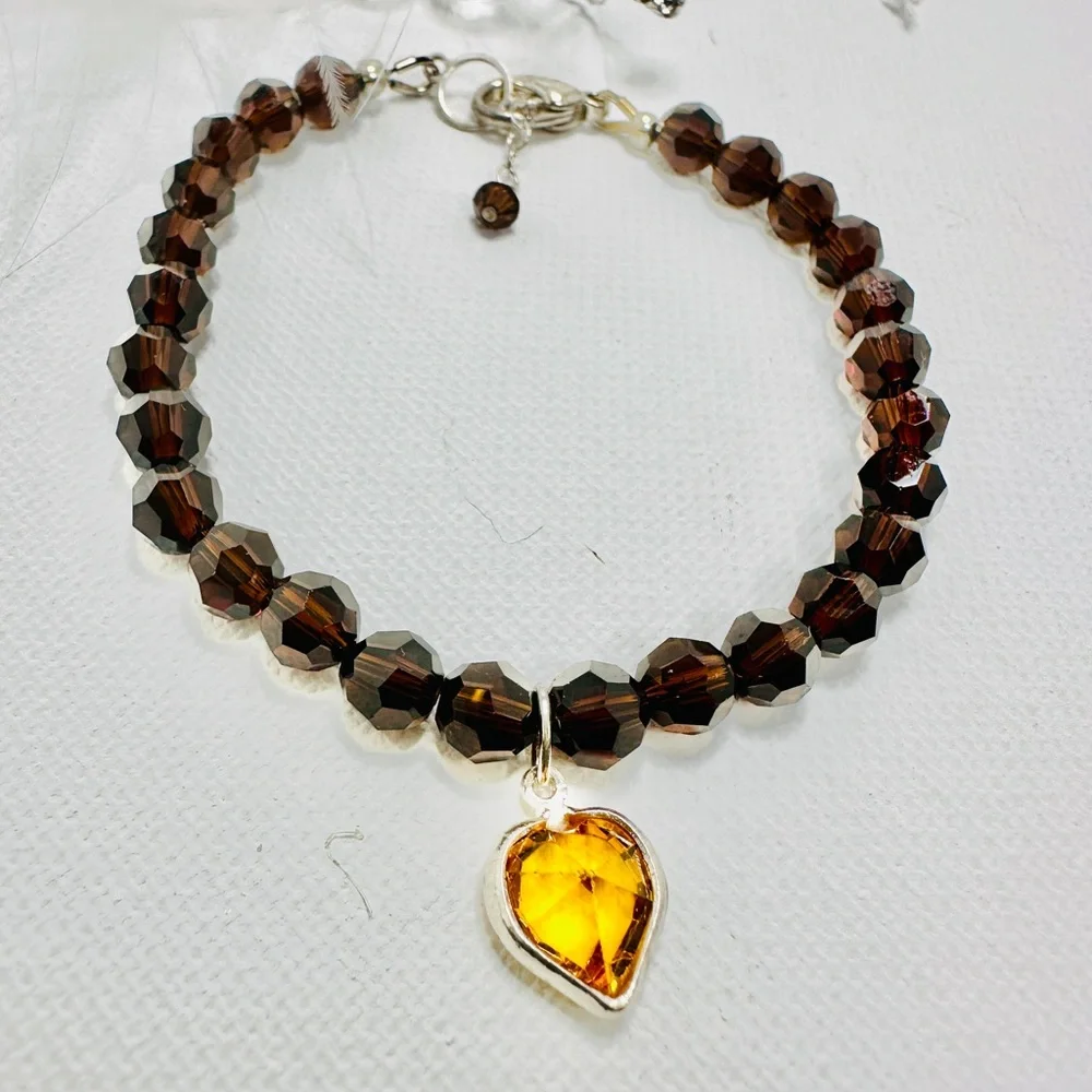 Crystals by Swarovski Bracelet, Beaded Bracelet, Sparkling Jewelry, Gift for Her - Picture 13 of 16